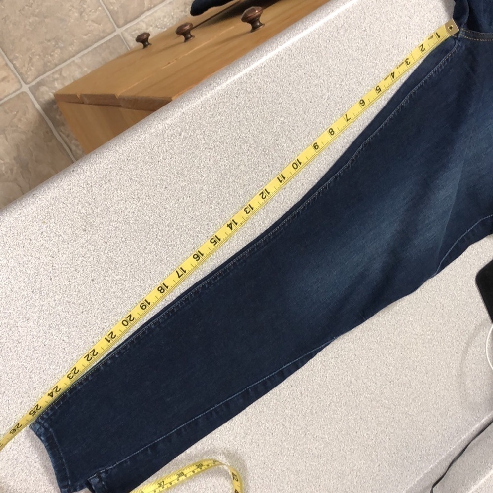 7 For All Mankind Charleston Ankle Splice Jeans - Picture 12 of 13